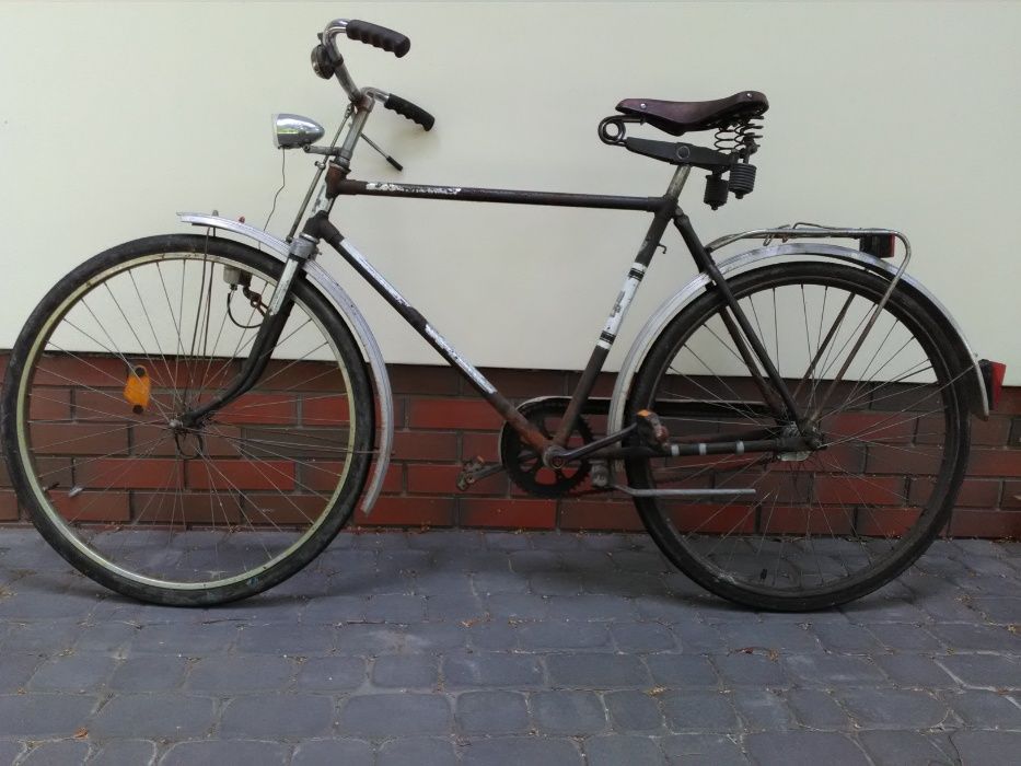 Miejski klasyczny Turmberg siodełko Primus skórzane