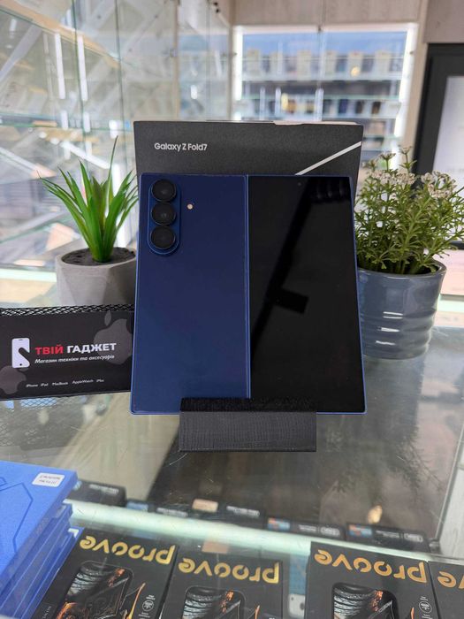 Samsung Galaxy Fold7 12/256Gb Blue Shadow / Повний комплект / Магазин / Гарантія