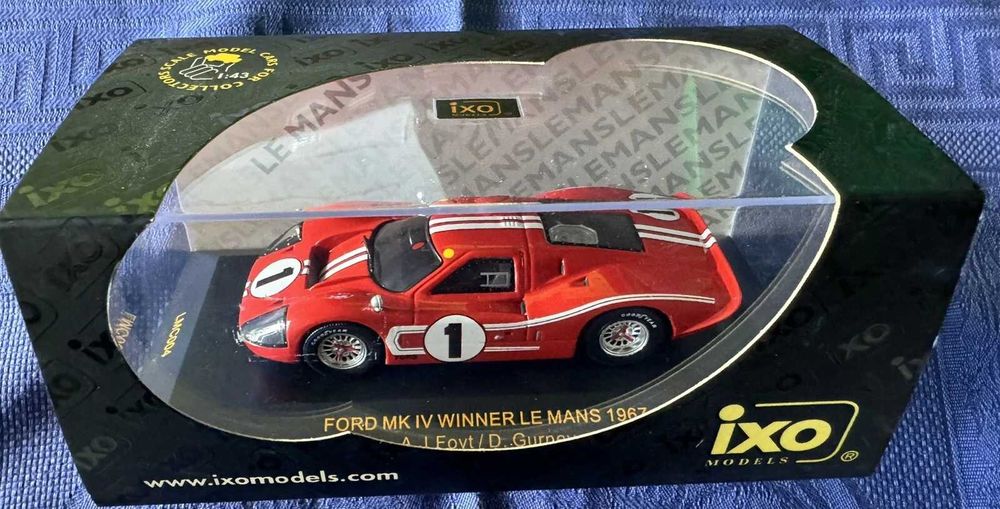 Modelismo, Miniaturas, Modelos, Metal (Diecast), Le Mans, Ford