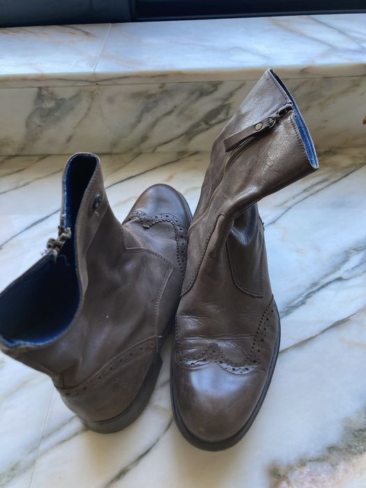 botins nobrand castanhos