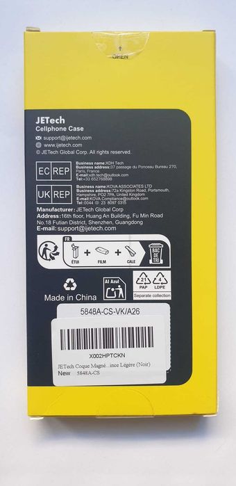 Capa magnética slim para Samsung Galaxy S26 Ultra - transparente