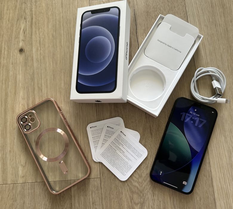 Apple iPhone 12 Black 128 Gb - komplet