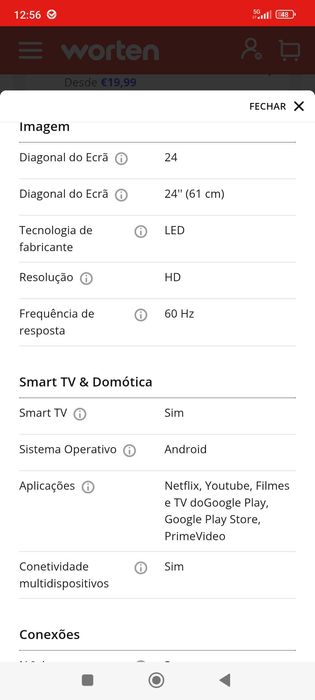 TV Blaupunkt 61 cm