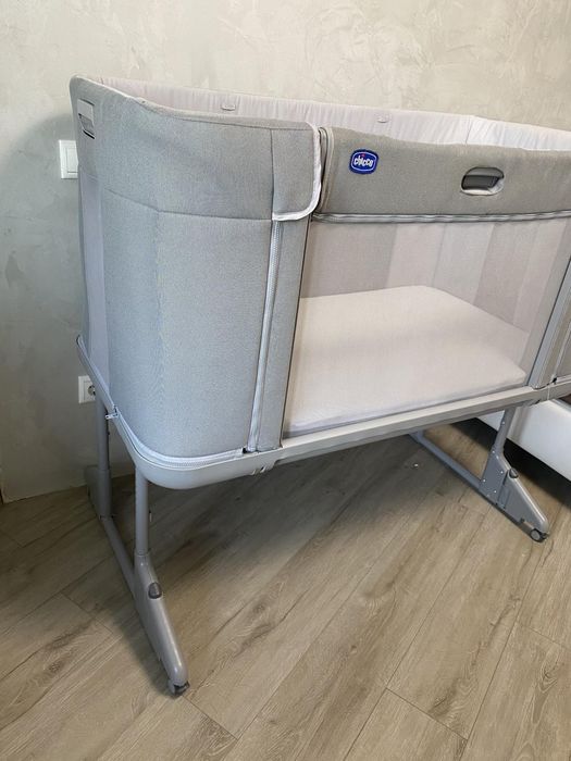 Дитяче ліжко 3 в 1 chicco next 2 me forever/ детская краватка чико