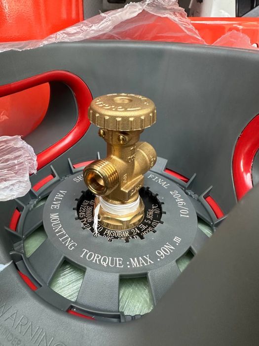Композитний газовий балон SAFEGAS 12/18л