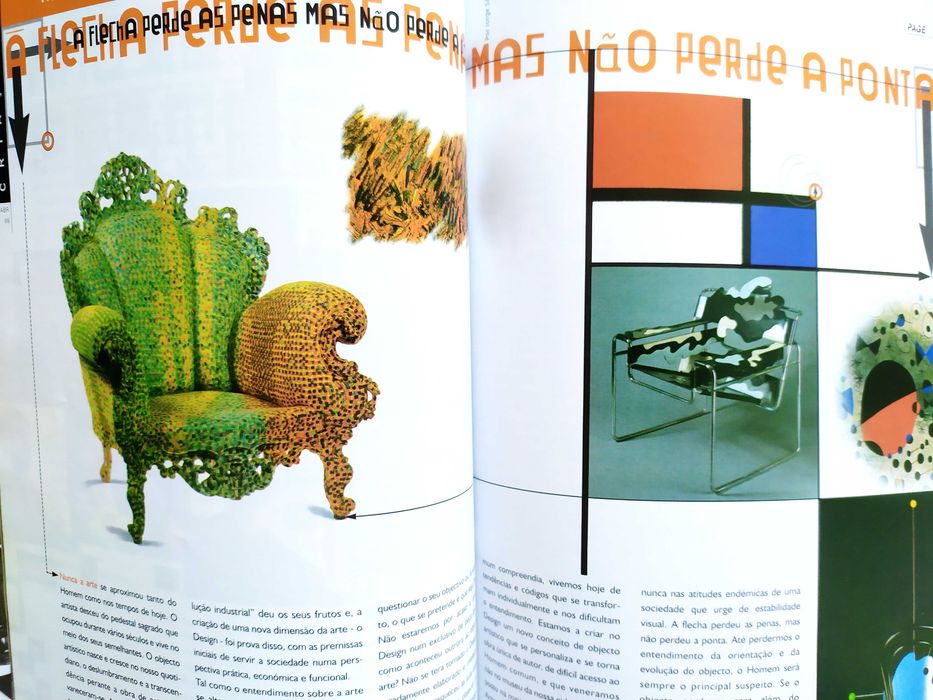 Coleção 29 Revistas "PAGE" - Design e Produção