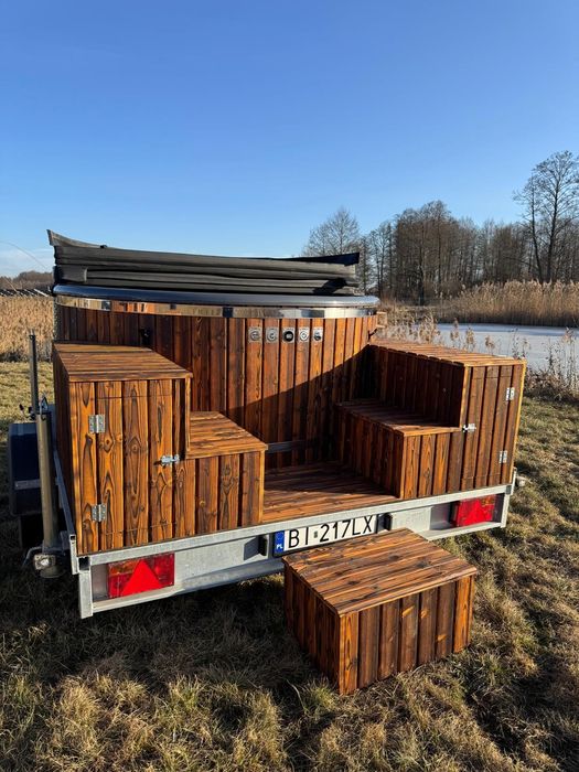 Mobilna balia ogrodowa jacuzzi