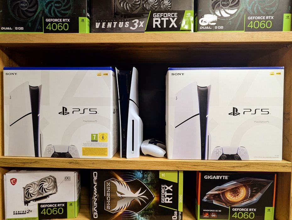 Ігрова приставка PlayStation 5 Slim Blu-Ray (ГАРАНТІЯ 12 МІСЯЦІВ)