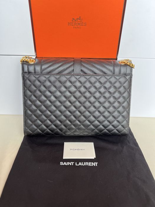 Torebka YSL Envelope black leather