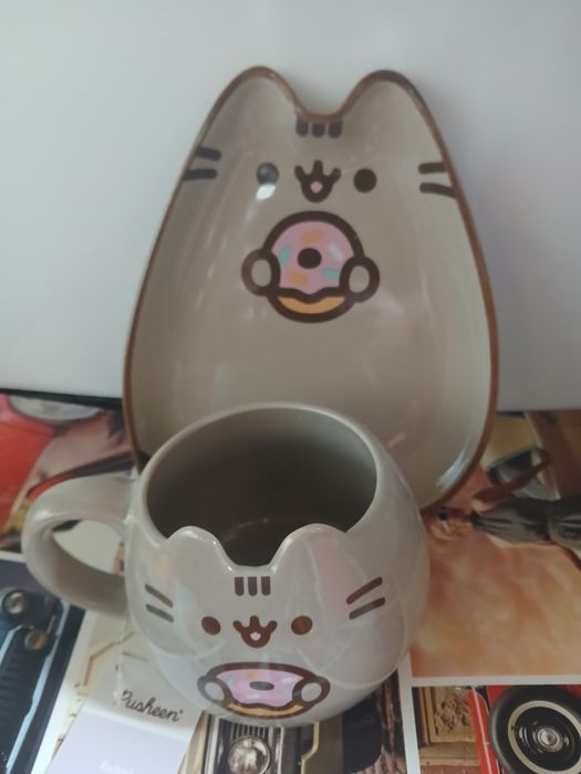 Zestaw ceramiczny Pusheen