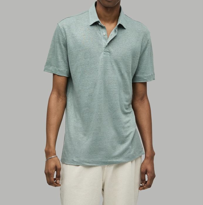 Лляне поло 3RD • MAY, оригінал, XL