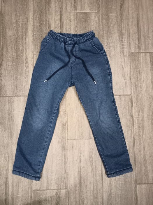Теплі джинси для хлопчика 116-122