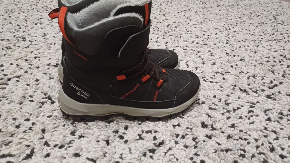 Buty chłopięce zimowe ocieplane 34 Quechua