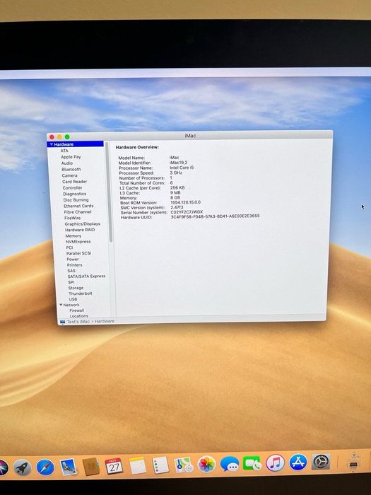 Моноблок Apple iMac 21.5" Retina 4K Early 2019