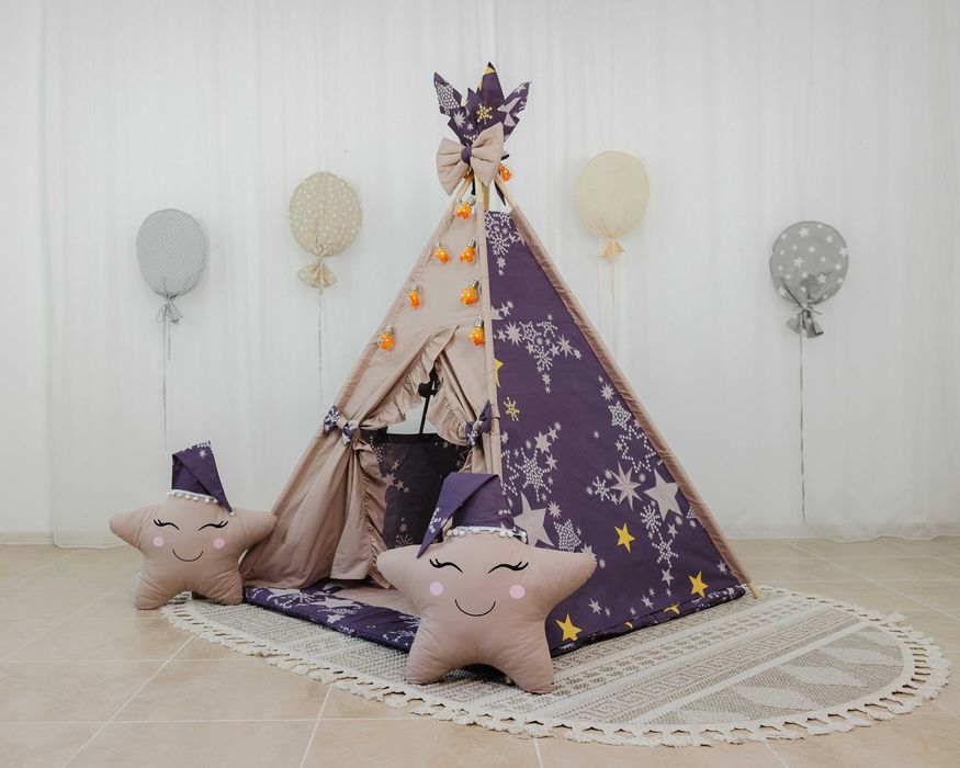 Вігвам дитячий "Зоряна мрія". Повний комплект