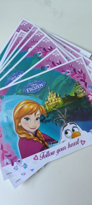 Karteczka do segregatora Olaf Elsa Frozen Kraina Lodu