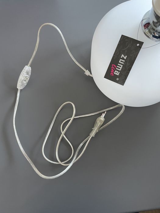 Lampa nocna biała Zuma Line E27