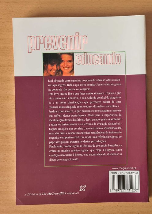Livro "Anorexia e Bulimia" de Rosa Maria Raich