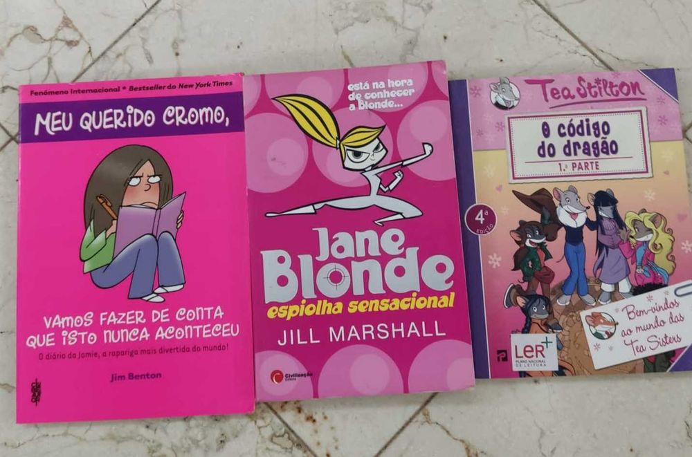 Livros Adolescente Rapariga PACK