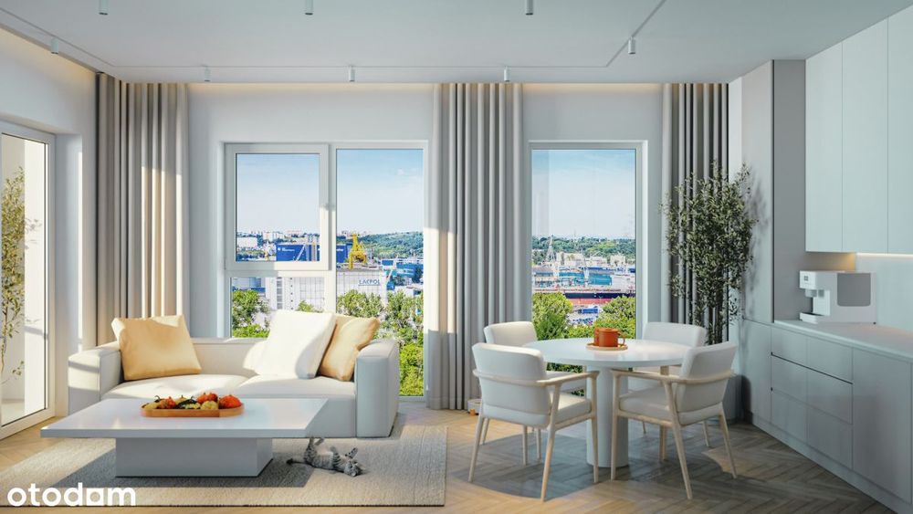 2-pokojowe mieszkanie 47m2 + loggia Bezpośrednio