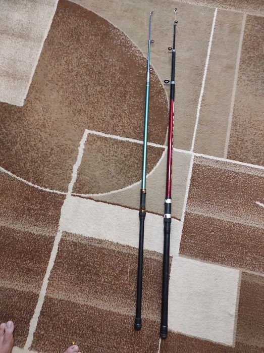 Удилище четырех метровое и трех