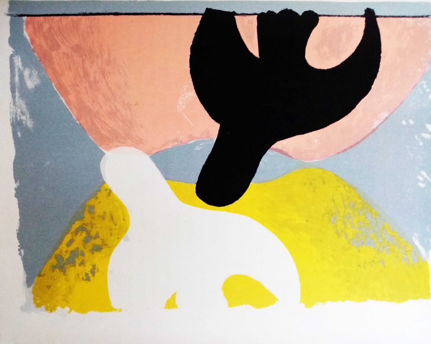 Livro L' Oeuvre Graphique de Georges Braque - 1961 - Exemplar numerado