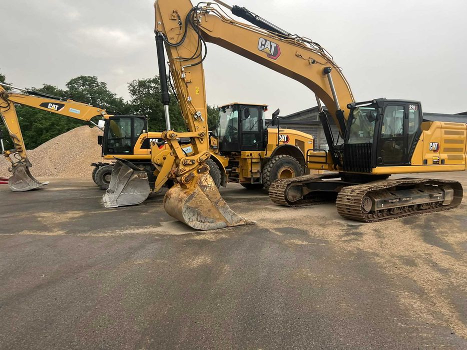 USŁUGI ŁĄDOWARKA / KOPARKA GĄSIENICOWA / Koparka kołowa / czterooska