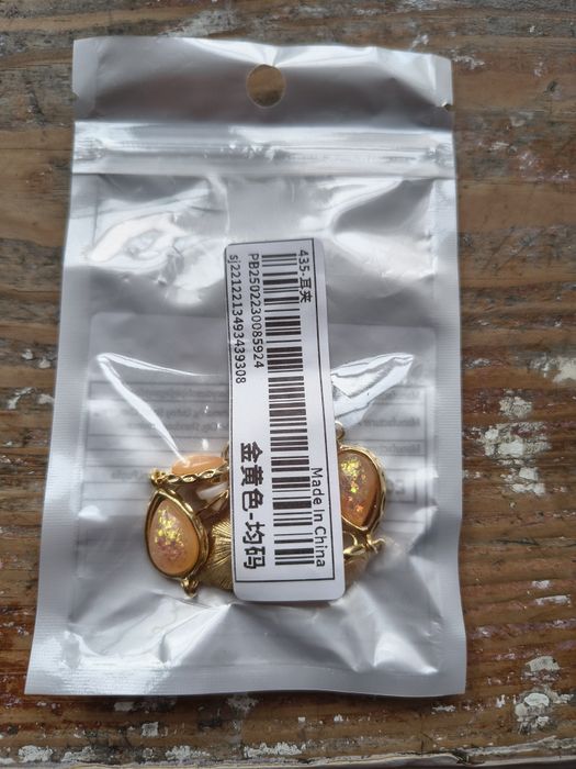 Klipsy długie krople