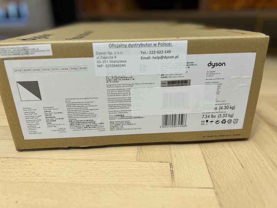 Dyson floor dok multi stacja dokująca V12