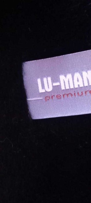 Kożuch naturalny firma  LU MAN / skóra owcza / roz. 38 / 40