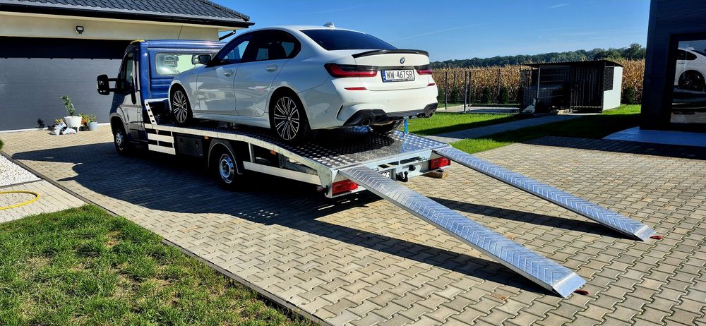 Wynajem auto lawety Fiat Ducato 2018r. + Usługi