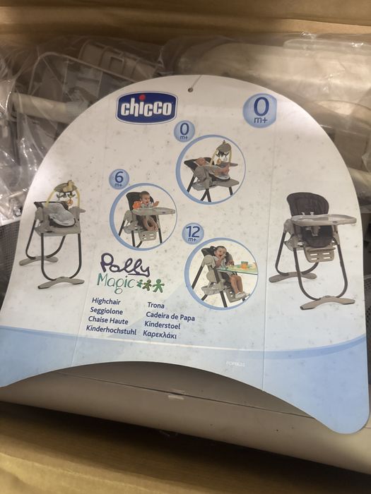Cadeira de papa chicco reclinavel usada