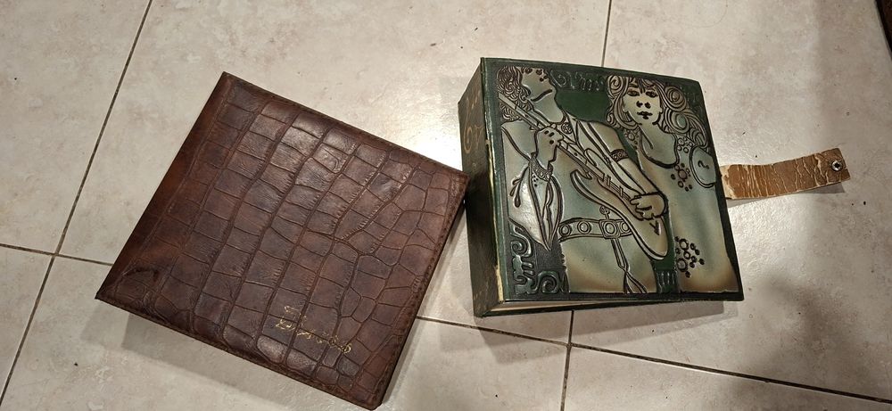 Discos de vinil ler o anúncio.