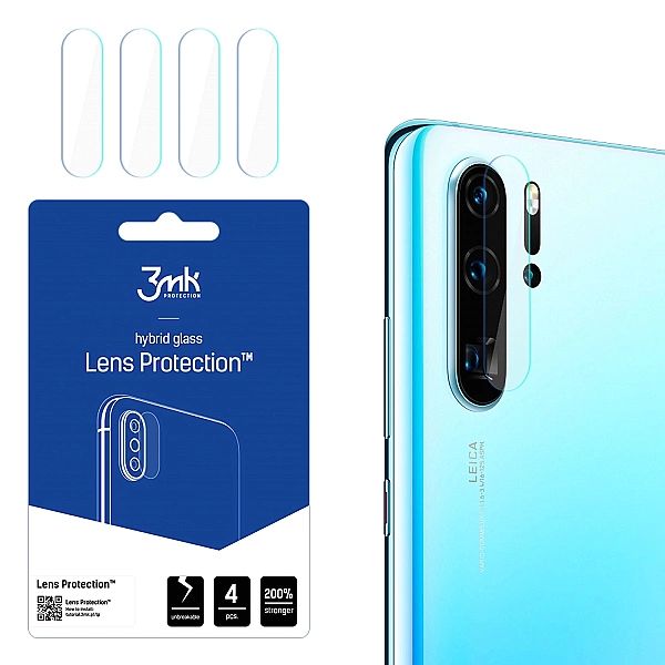 Szkło na aparat 3mk Lens Protection™ hybrydowe na Huawei P30 Pro
