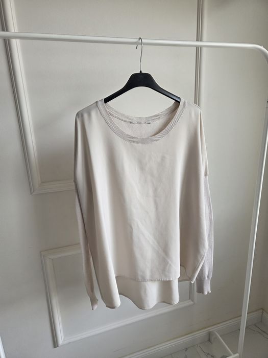 Luźna bluzka z łączonych materiałów Orsay L