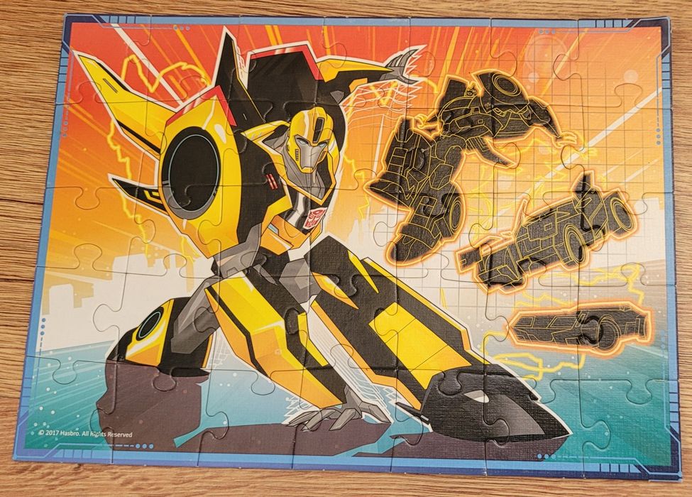 Puzzle transformers Trefl 4w1
