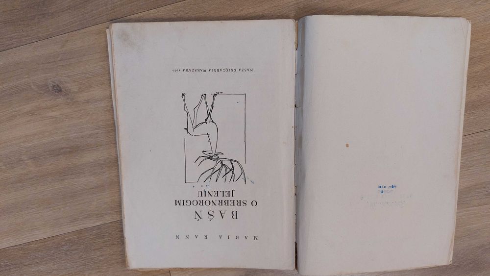 Baśń o srebrnorogim jeleniu Maria Kann 1950 wyd II