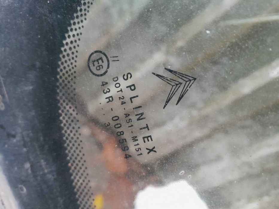 Citroen C3 Pluriel - szyba przód przednia czujnik