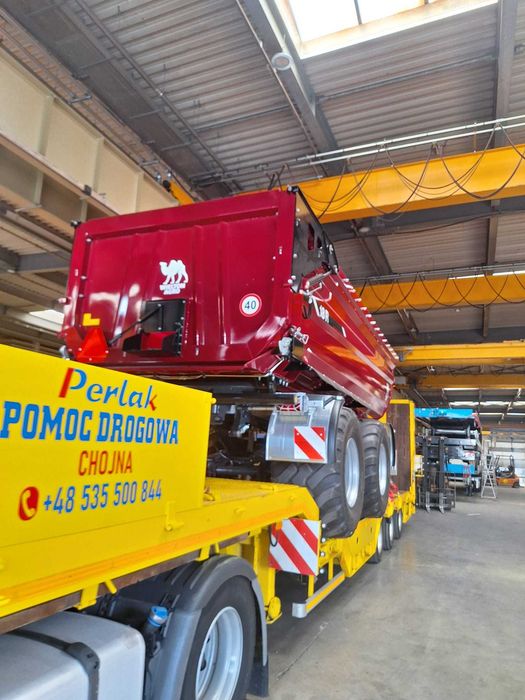 Transport niskopodwoziowy # Platforma # Maszyny leśne # Budowlane #24H