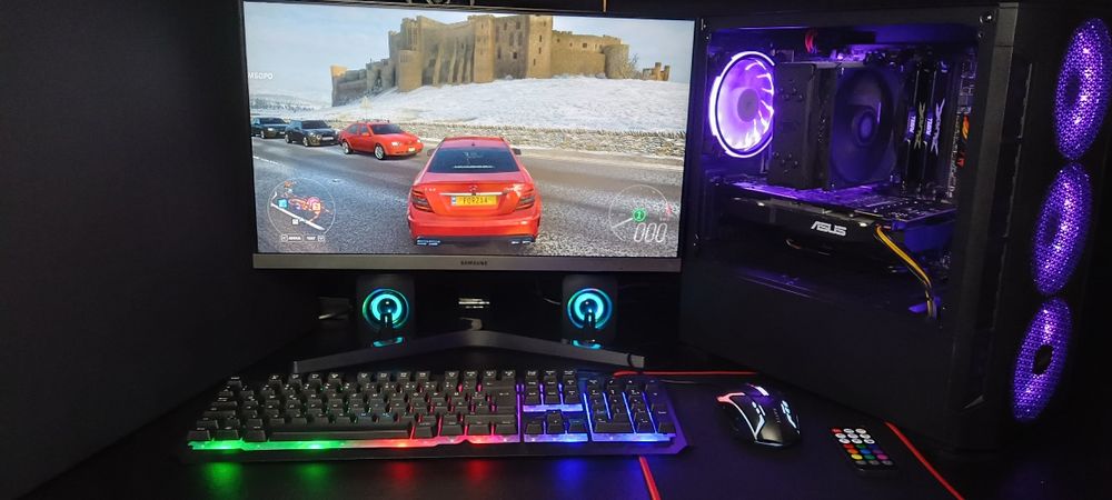 ‼️Игровой комплект‼️ Ryzen 5 3600 /RX 580 8GB /32GB /1TB NVMe+монитор