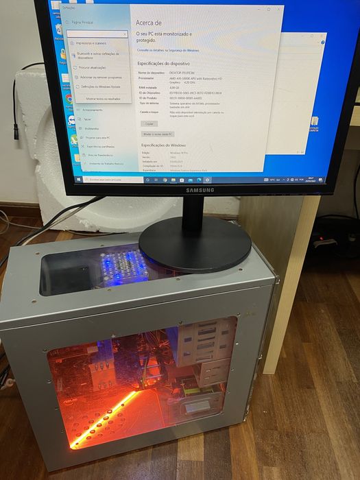 Computador + Monitor Samsung