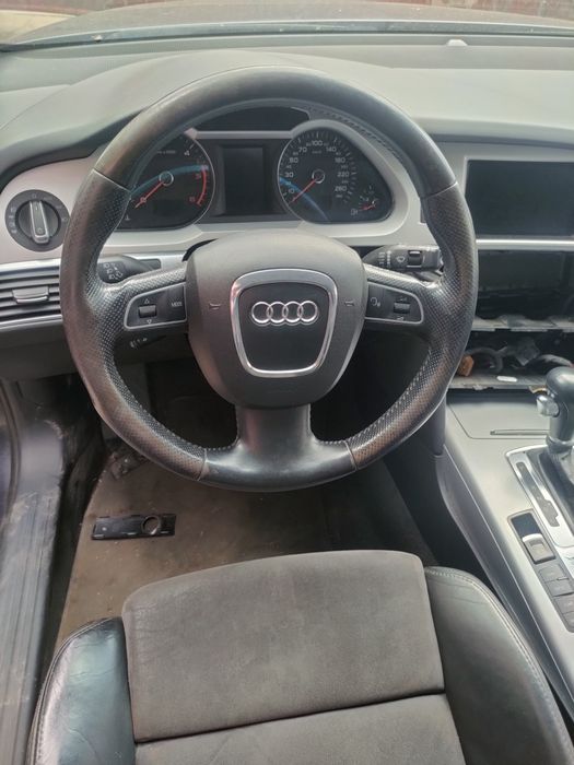 Kierownica Audi A6 C6 A4 B7 Sline Trójramienna airbag multifunkcja