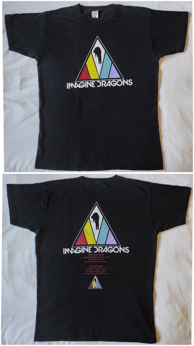 Футболки Imagine Dragons, Echo & The Bunnymen, Nirvana, The Killers, Ozzy Osbourne