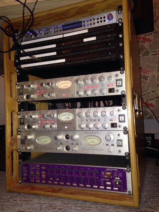 AVALON AD 2022 DUAL MONO dwukanałowy przedwzmacniacz preamp studyjny