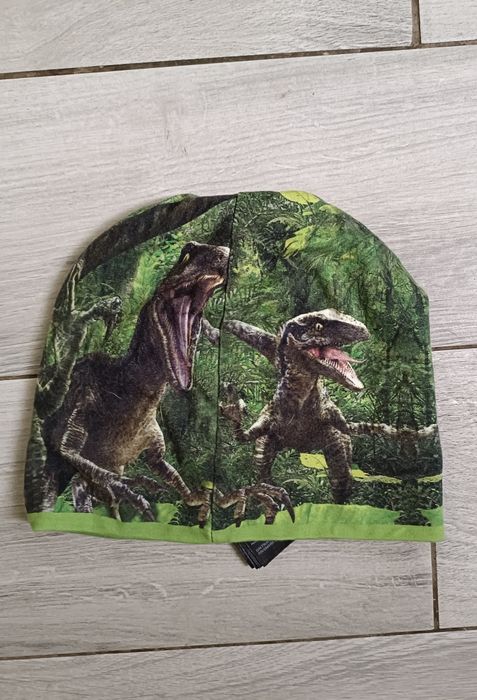 Czapka wiosna H&M  bawełniana Jurassic World 98/104 dinozaury