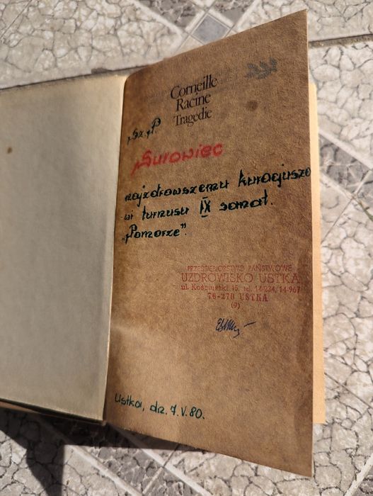 Ksiazke 1978, Tragedie, c. Racine