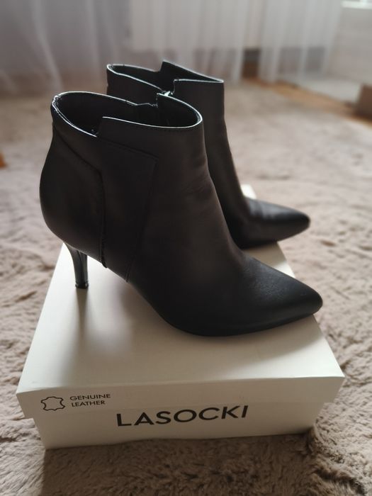 Botki skórzane Lasocki r.38