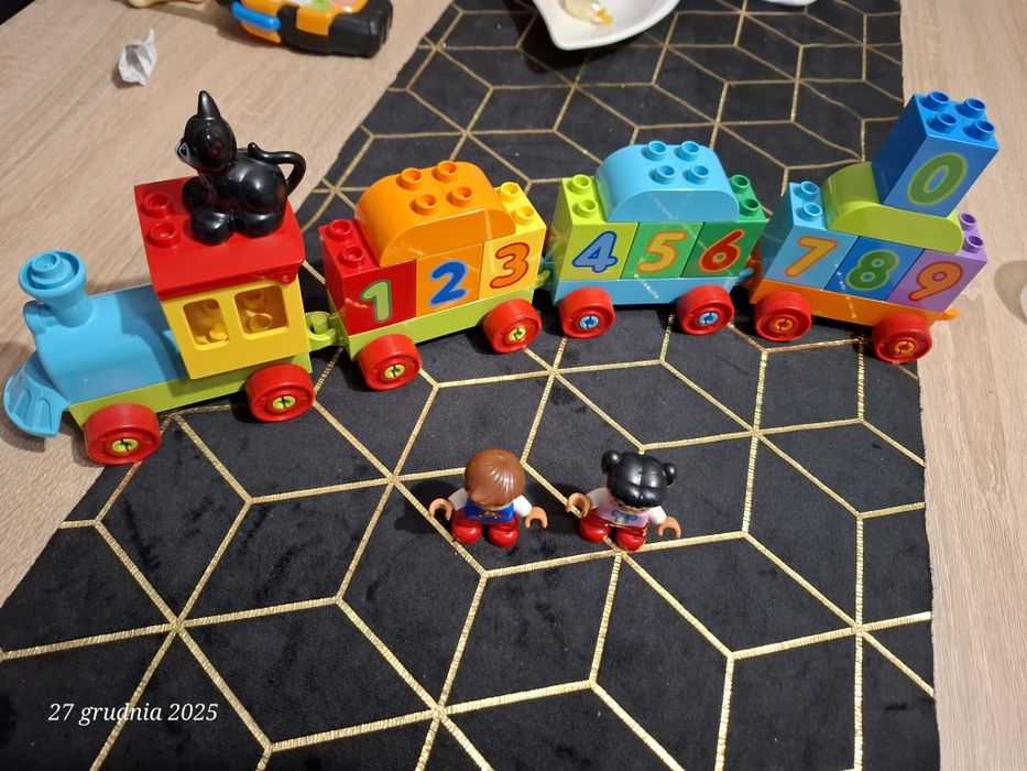 LEGO Duplo pociąg  Liczby