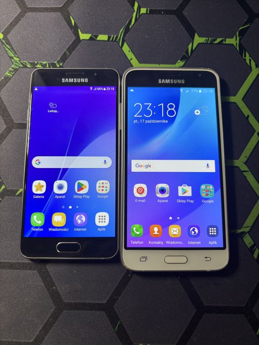 Samsung J7-A3-S3 paczka telefonów
