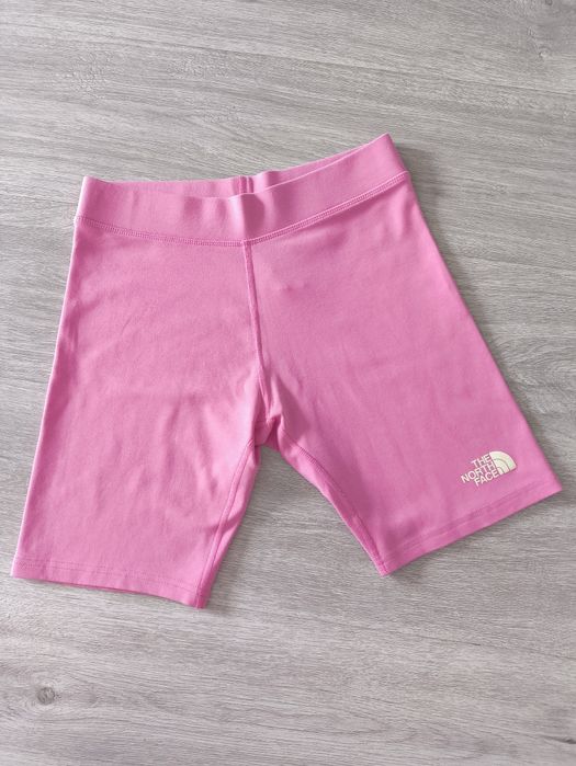 Spodenki Kolarki The North Face różowe pastelowe cukierkowe